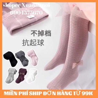 Quần tất nơ có bàn cho bé gái hàng Quảng Châu