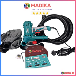 Máy chà tường t-max 950w máy đánh tường, đánh bóng bề mặt - mài tường siêu khỏe -có đèn led