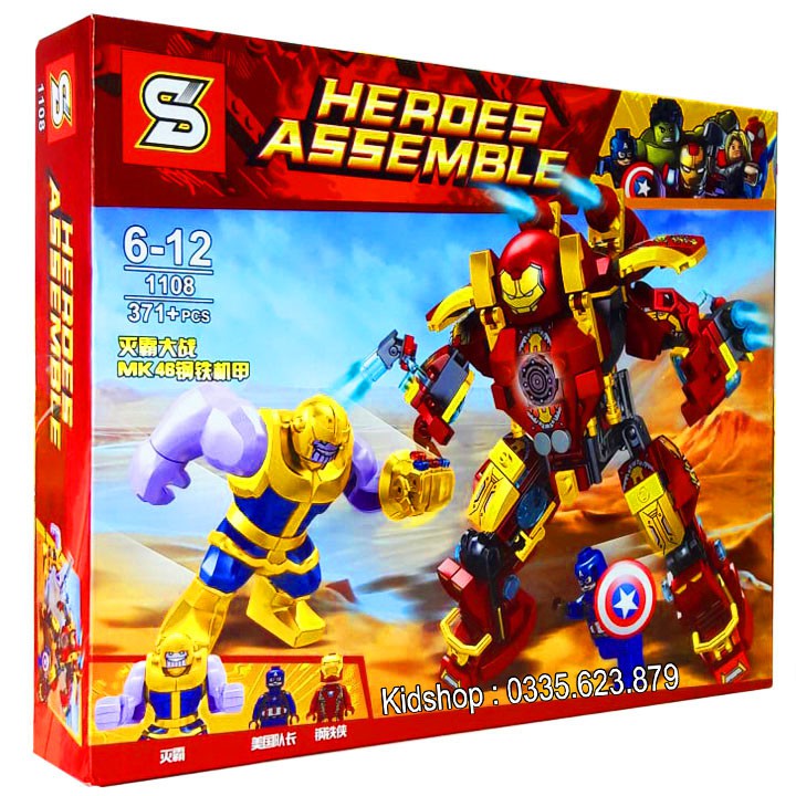 Bộ Lego Xếp Hình Ninjago Siêu Robot Chiến Đấu. Gồm 371 chi tiết. Lego Ninjago Lắp Ráp Đồ Chơi Cho Bé