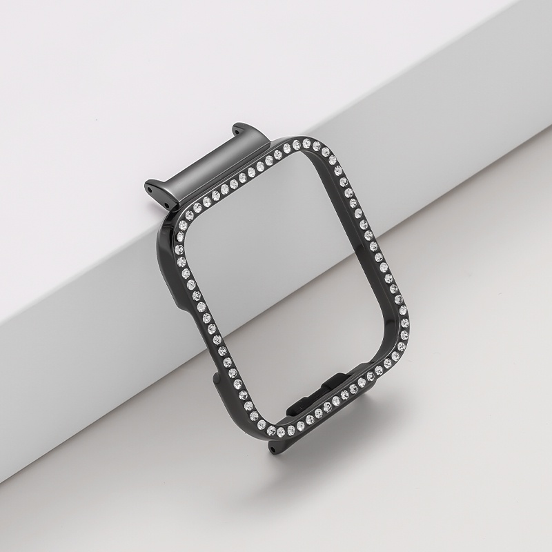 Ốp Bảo Vệ Bằng Thép Không Gỉ Chống Sốc Cho Đồng Hồ Xiaomi Redmi Watch 2 Lite 18mm