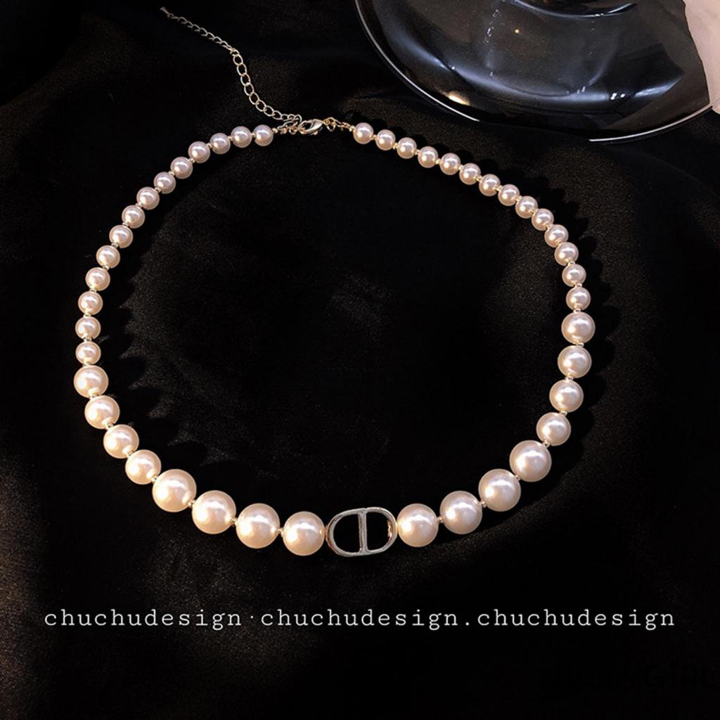 Vòng cổ xỏ hạt tròn thời trang dành cho nữ