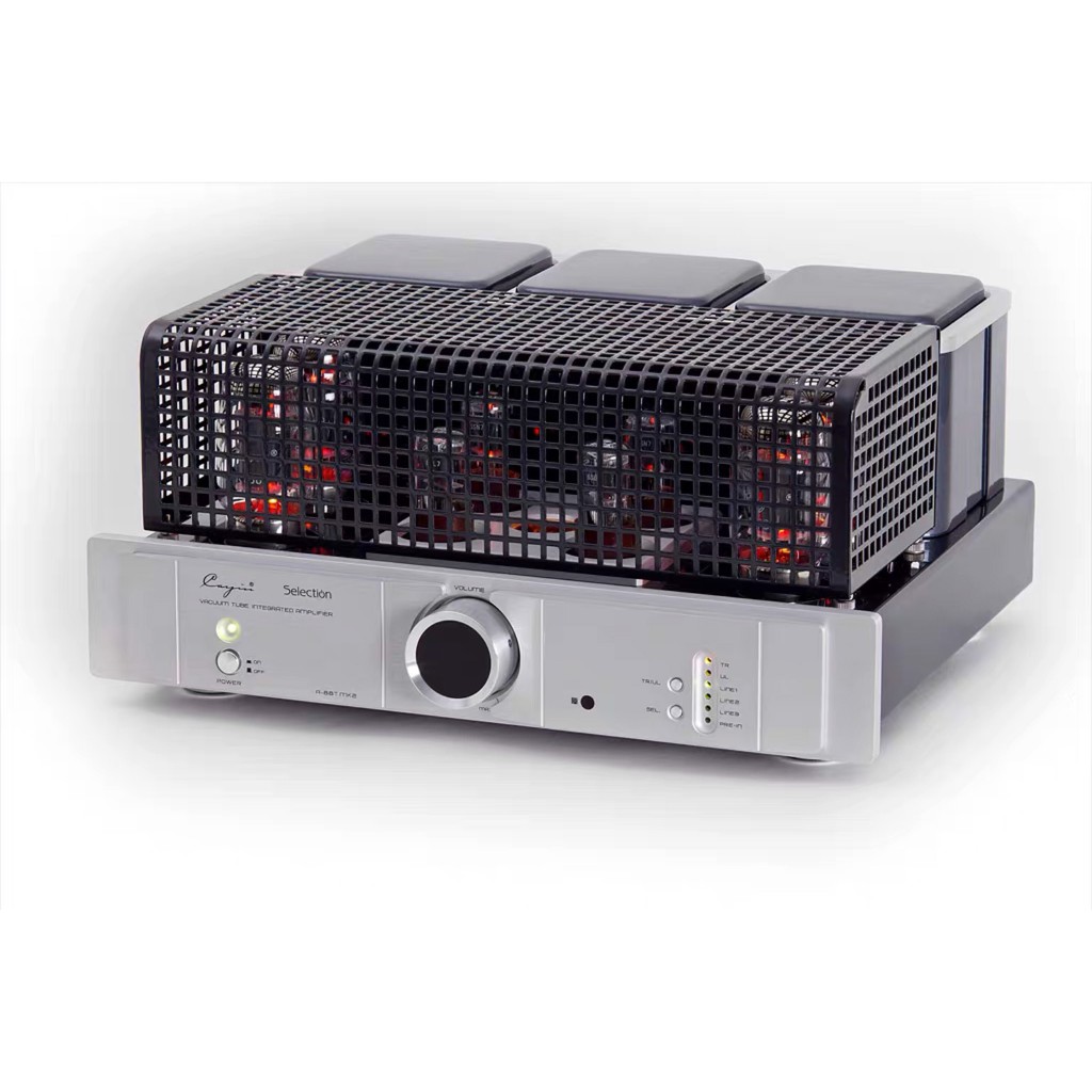 Cayin A-88TMKII có thể sử dụng bóng KT88 hoặc EL34 hoặc 6550EH