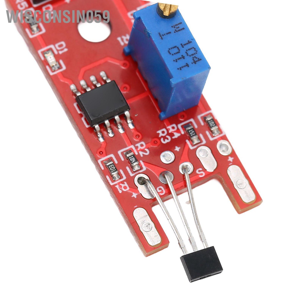 Wisconsin059 Linear Magnetic Sensor Switches ABS Speed Counting Module for Temperature Control
