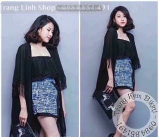 Áo choàng - kimono đi biển