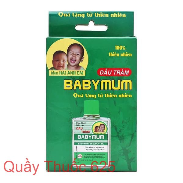 Tinh Dầu Tràm Babymum Cho Bé và Mẹ Sau Sinh - Lọ 22ml