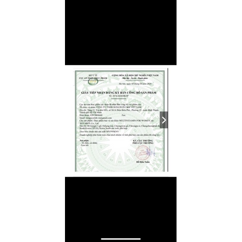 VITAMIN TỔNG HỢP CHO PHỤ NỮ WOMEN’S SWISSE 60V