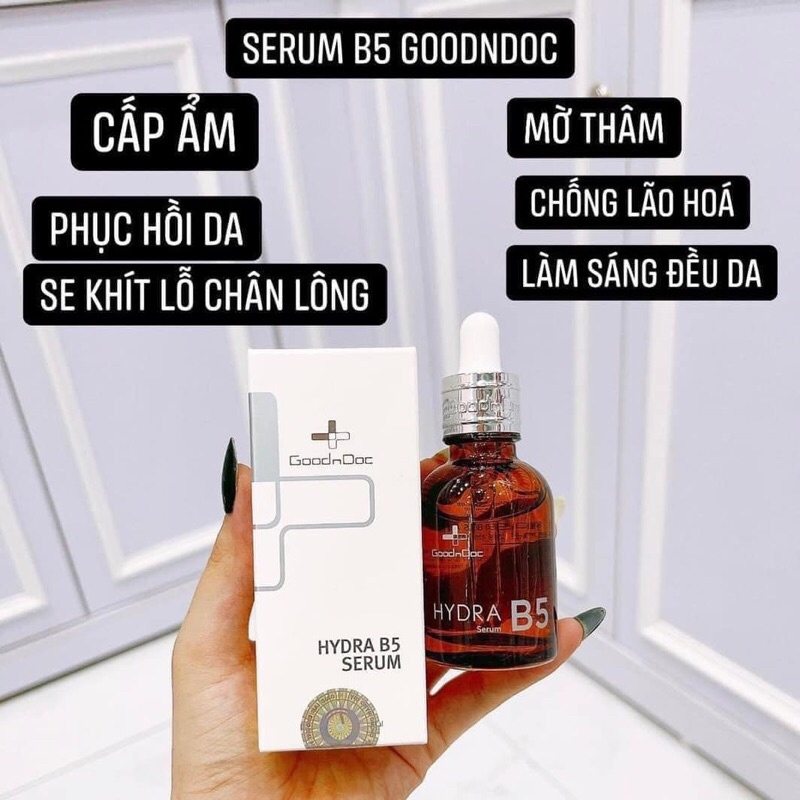 [BiSerum Goodndoc Hydra B5 và serum Goodndoc Vitamin C