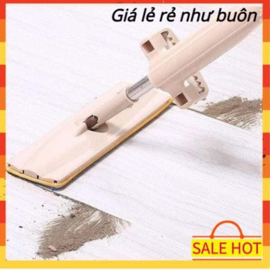 Chổi lau nhà tự vắt thông minh tặng kèm 1 thảm lau sale siêu hot