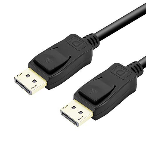 Cáp Displayport To Displayport - Rev: 1.2, Dài 1.8M- Support 2k-144Hz & 4k-60Hz - Bóc Màn Hình Dell Cao Cấp chính hãng