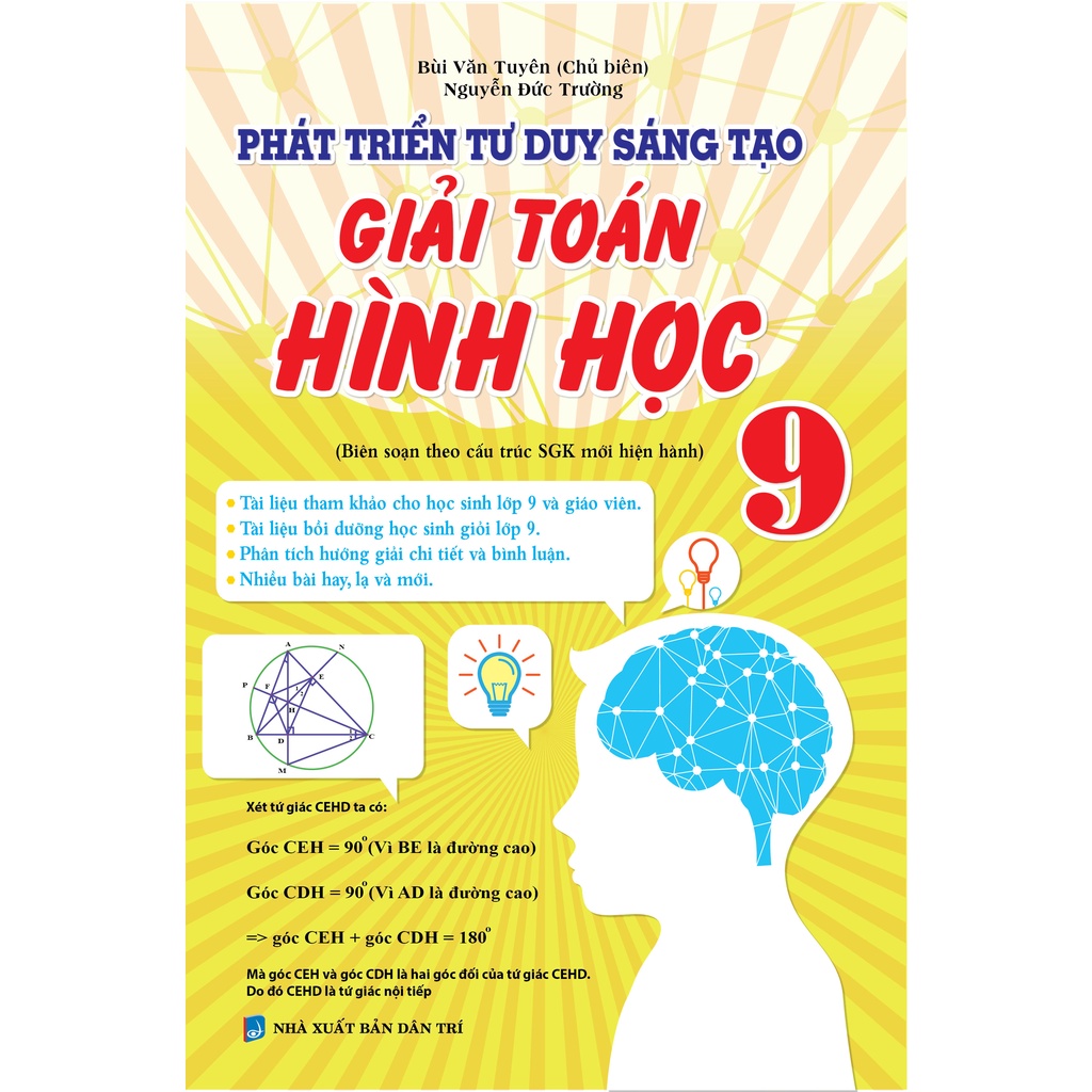 Sách - Combo Phát Triển Tư Duy Sáng Tạo Giải Toán Đại Số + Hình Học 9 (Bộ 2 Cuốn)