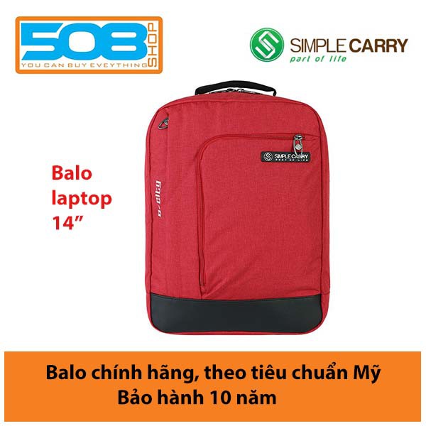 Balo Laptop Simplecarry E-City