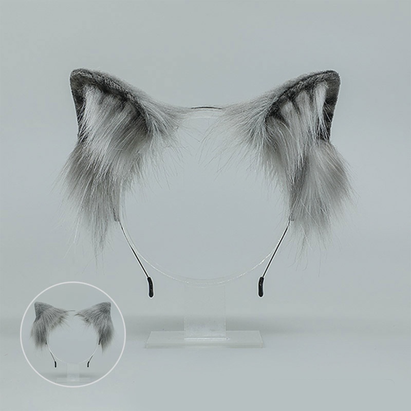 Flgo Băng Đô Tai Mèo / Cáo / Quái Vật Làm Bằng Tay Phong Cách Lolita Đáng Yêu