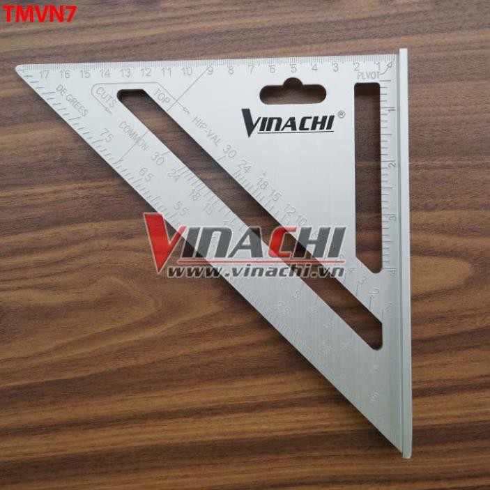 Thước Mòi Nhôm Vintool - Thước Vuông Góc Bằng Nhôm Đo Gỗ Chính Xác Siêu Bền (Ảnh Thật/Sẵn)