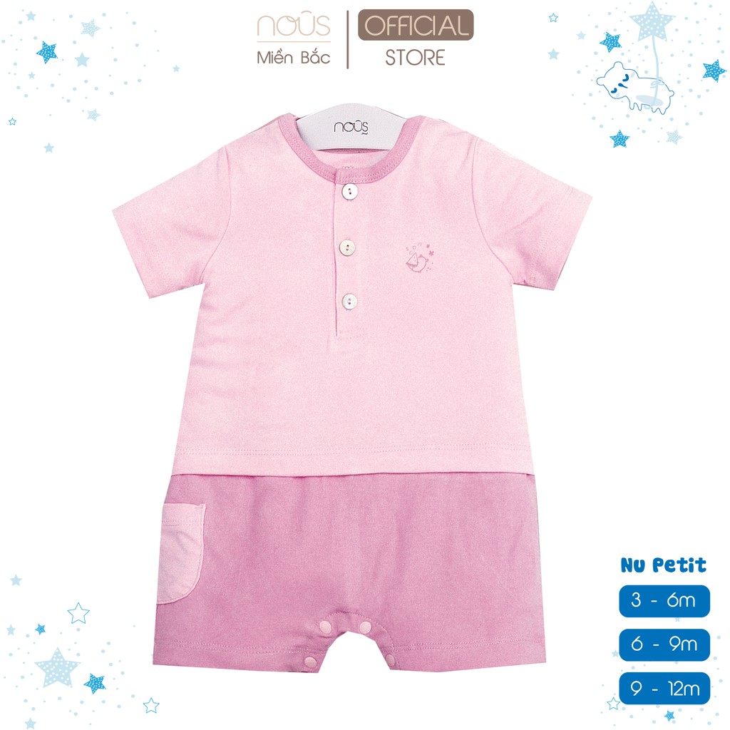 Body cộc Nous Pettit Hồng Tím (3 - 12m)