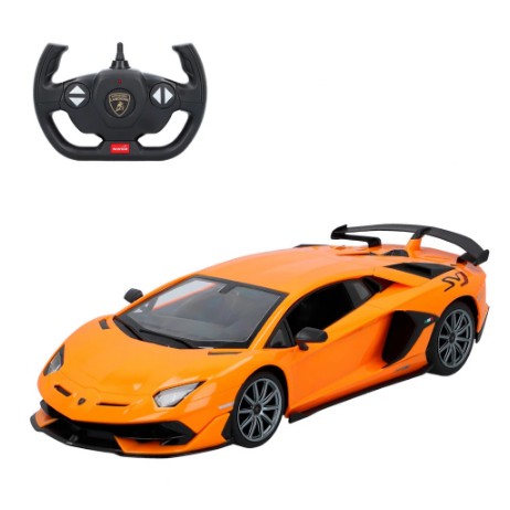 Siêu xe Lamborghini Aventador SVJ điều khiển từ xa RC Car tỷ lệ 1/14 cỡ lớn hãng Rastar ô tô tốc độ sử dụng sóng 2.4GHz