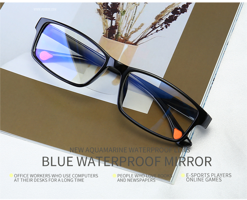 Kính đọc sách chống ánh sáng xanh của nam giới thoải mái kính đọc sách siêu nhẹ chống mỏi
