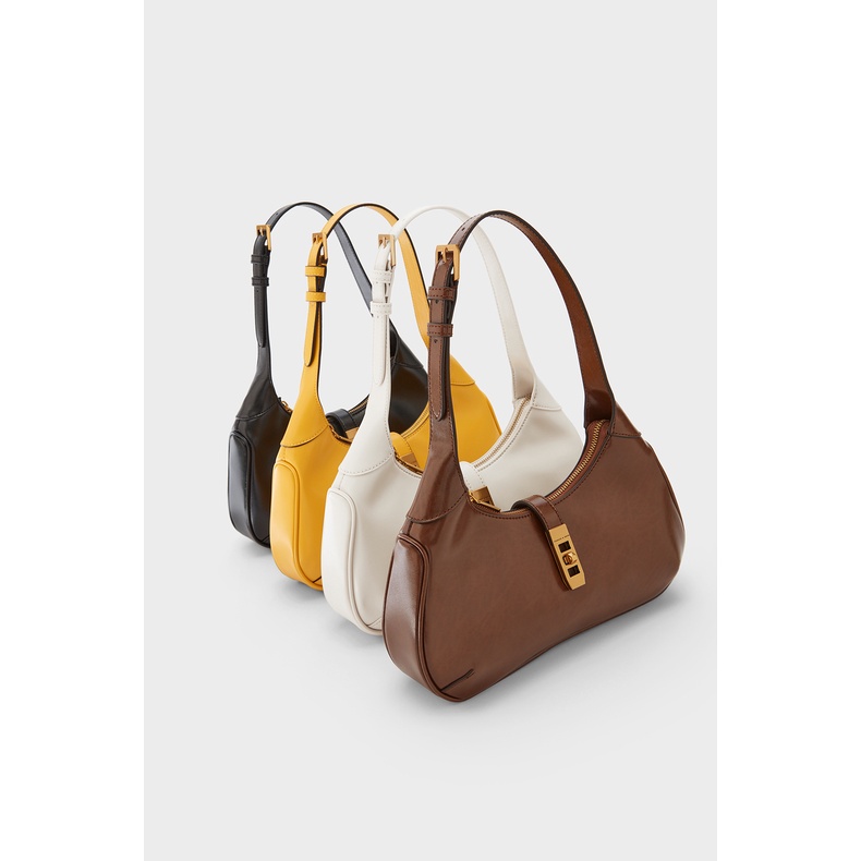 Charles & KEITH CK2-40781495 Túi Đeo Vai Một Bên Và Dưới Bánh Bao