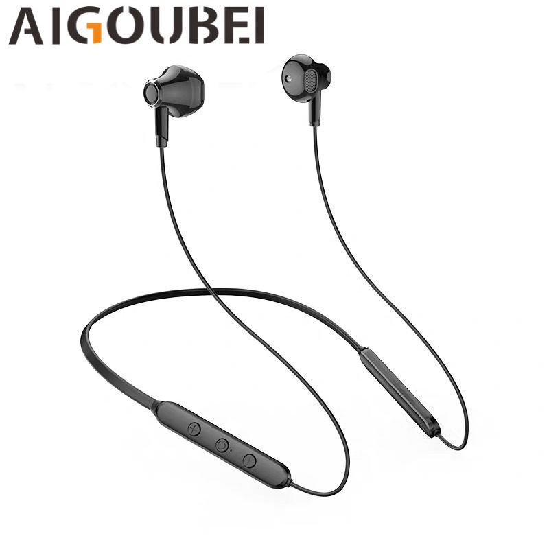 Tai nghe Bluetooth DD8 Thể thao không dây Chạy hai tai Tai treo cổ Tai nghe dài