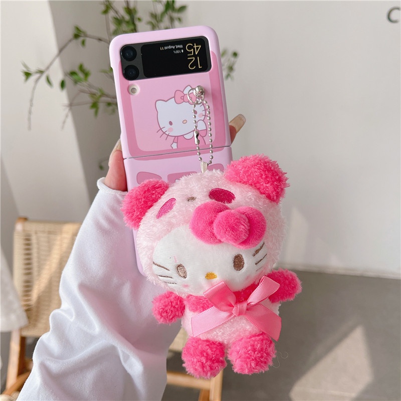 Ốp Điện Thoại Cứng Chống Sốc Có Giá Đứng Và Dây Đeo Cho Samsung Z Flip 3 5G Galaxy ZFLIP3