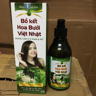 Combo 3 chai Dầu gội Bồ Kết Sả chanh hoa bưởi 300ml