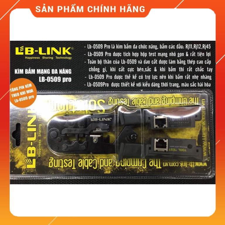 KÌm mạng kiêm hộp test mạng Lb-Link LB-0509 Pro dailyphukien