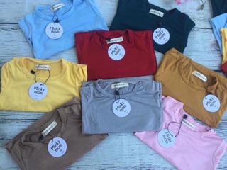 bộ chổng mông cạp cao cotton lạnh cho bé