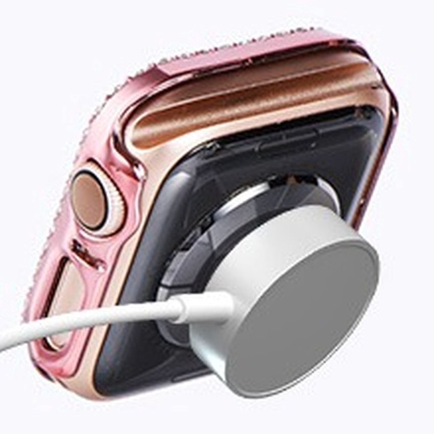 Ốp Lưng Lấp Lánh Sang Trọng Cho Apple Watch Series 7 6 SE 5 4 3 2 1 iWatch 45mm 41mm 44mm 42mm 40mm 38mm