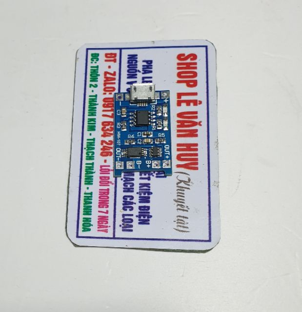 Mạch sạc dự phòng LCD 2A - 1.A