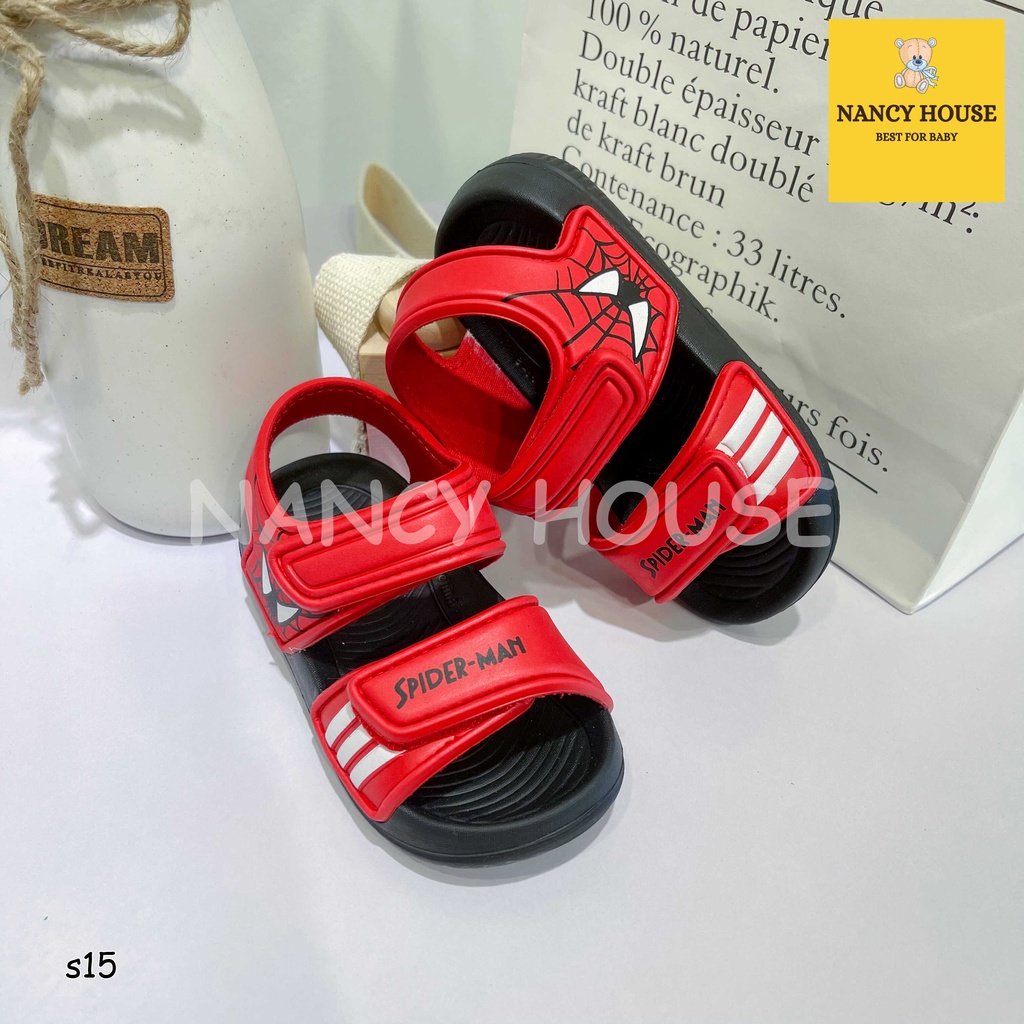 Dép sandal Disney siêu nhẹ siêu êm cho bé trai bé gái kiểu dáng ngộ nghĩnh chống trơn trượt an toàn cho bé