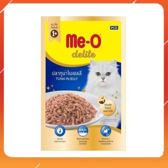 Pate cho mèo - Thức Ăn Dinh Dưỡng Pate Cho Mèo Me-O Delite Gói 70g