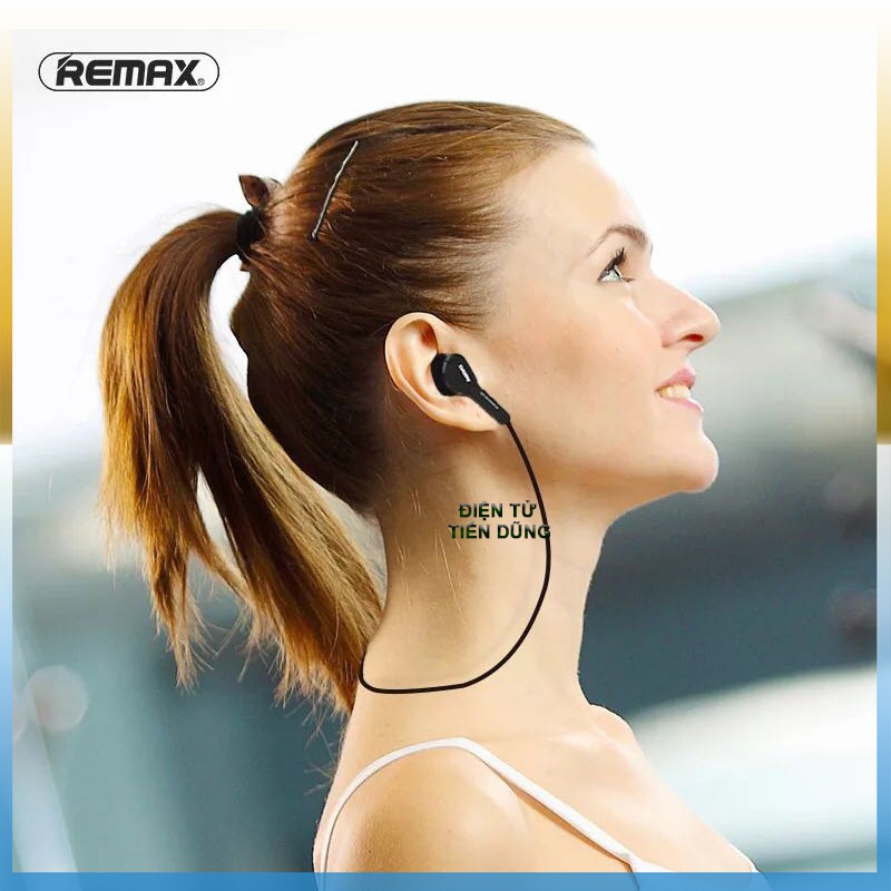 TAI NGHE REMAX RM-S5 DÒNG TAI NGHE BLUETOOTH CÓ DÂY- TAI NGHE THỂ THAO TIỆN KHI HOẠT ĐỘNG