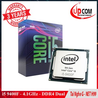 CPU Intel Core i5 9400F (9M Cache, up to 4.10GHz)