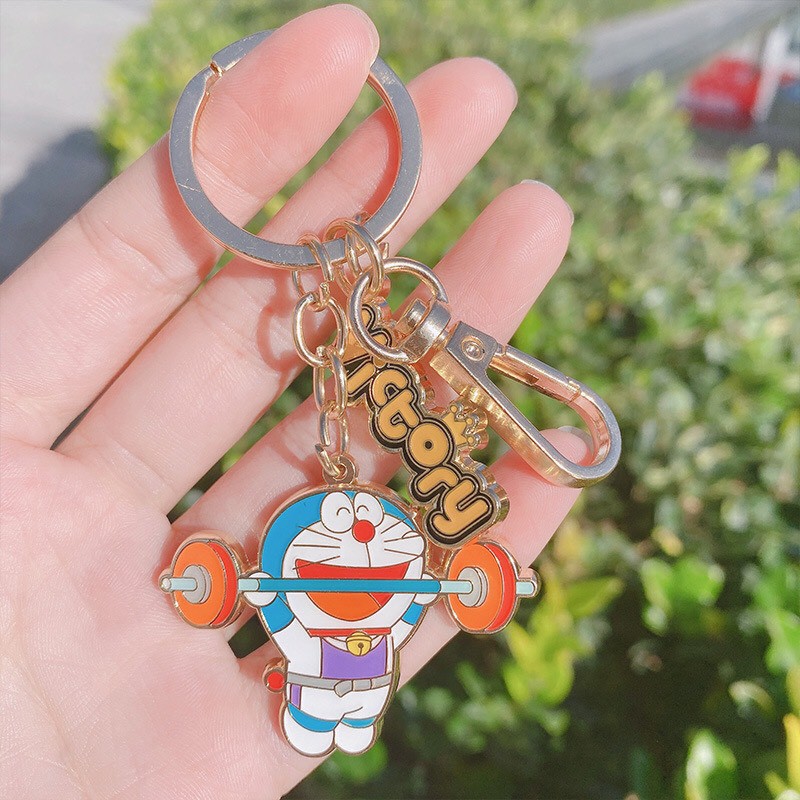 Móc Khóa Doraemon Thể Thao ERASHOP 078236 - Dễ Thương, Siêu Rẻ Đẹp, Phù Hợp Đeo Cặp/ Balo, Phụ Kiện Quà Tặng Độc Đáo