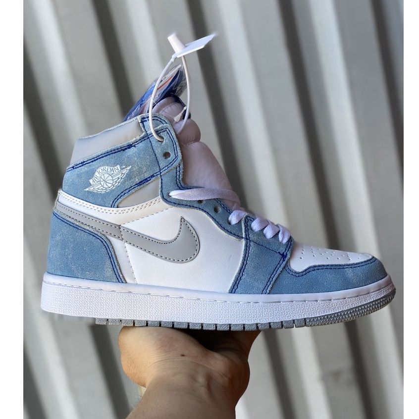 [More&More] Giày thể thao Air Jordan 1 High Hyper Royal x OG chất lượng nguyên bản Best MS2006