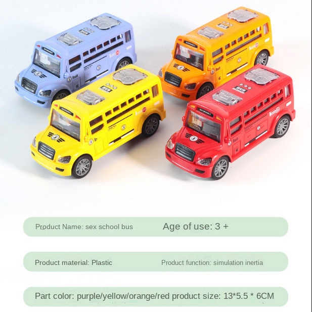 Mô Hình Xe Buýt Đồ Chơi Dành Cho Các Bé