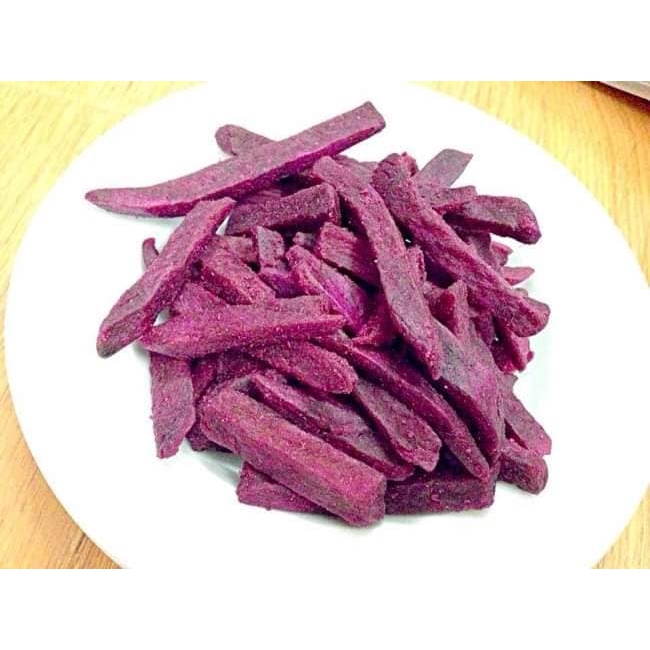 Combo 2kg Khoai lang tím sấy Huynh đệ tề hùng hạn 12 tháng.