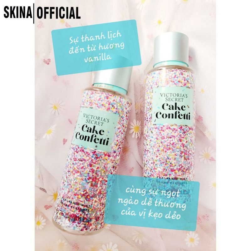 Xịt thơm toàn thân Victoria's Secret body mist mẫu mới đủ mùi | Thế Giới Skin Care