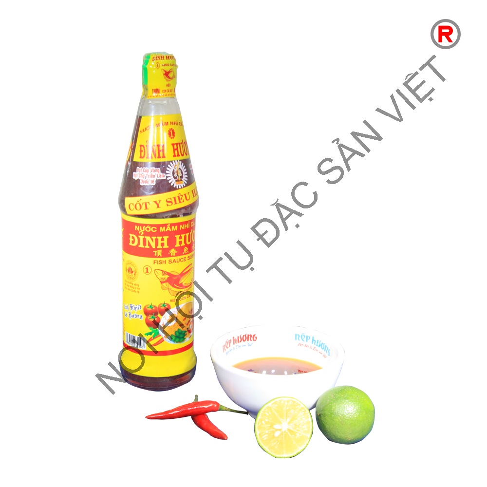 Nước mắm Đỉnh Hương – 35 độ - 55 độ - 65 độ / 600ml – đặc sản An Giang