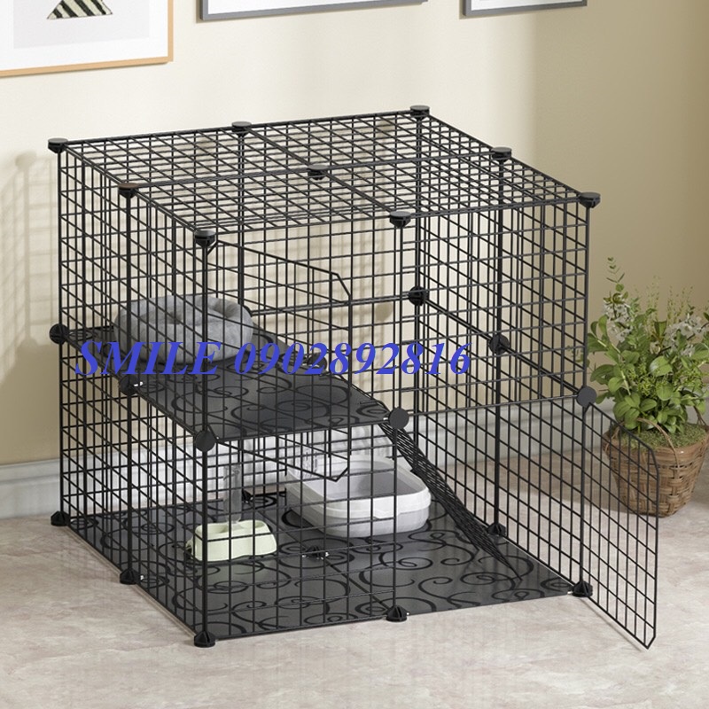 [TẶNG MÓC CHUỒNG] COMBO CHUỒNG, LỒNG LƯỚI THÉP LOẠI LỚN CHO CHÓ MÈO THÚ CƯNG ĐA NĂNG