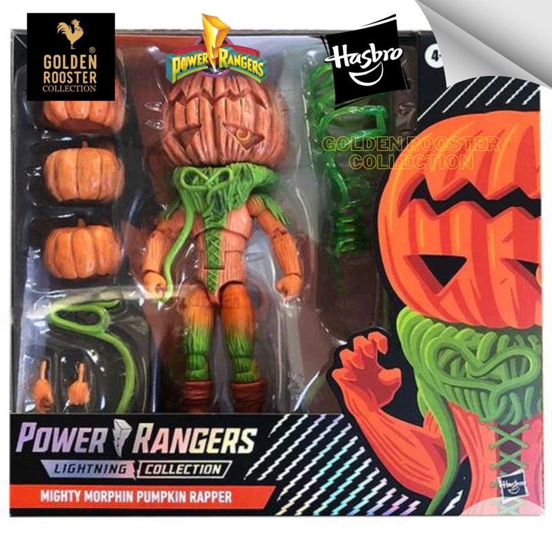 Mô hình nhân vật Hasbro Power Rangers Lightning Collection Monsters Mighty Morphin Pumpkin Rapper