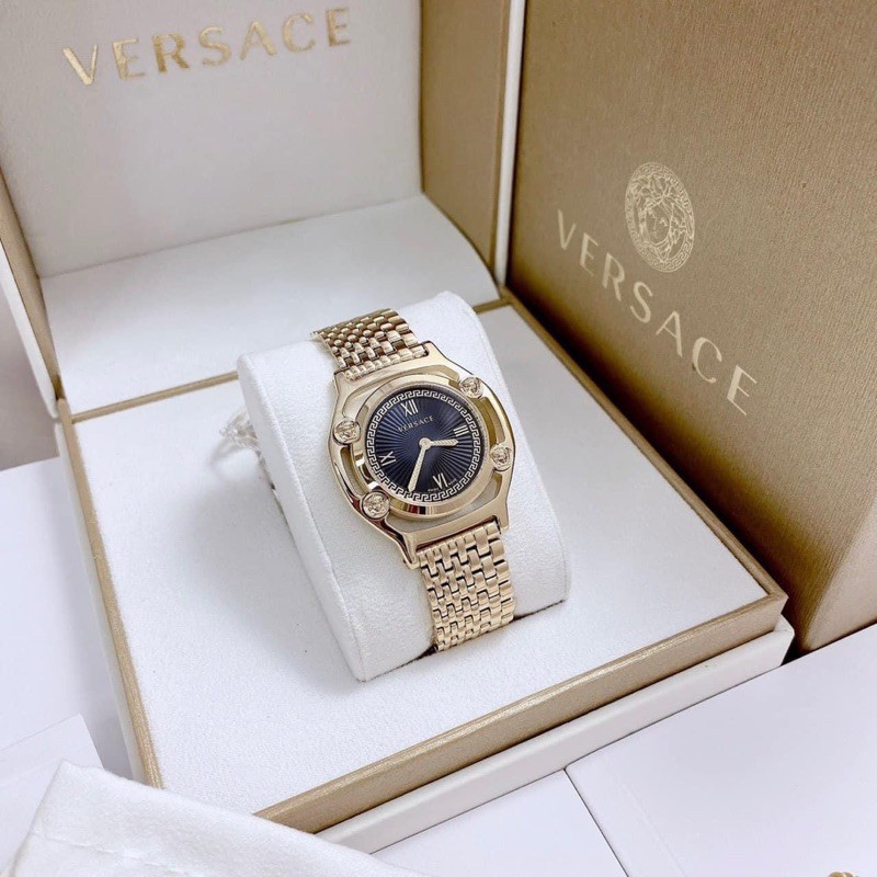 Đồng hồ nữ Vers-ace Medusa Frame Watch - Nổi bật và sang chảnh kiêu kỳ với vỏ gold  mặt đen