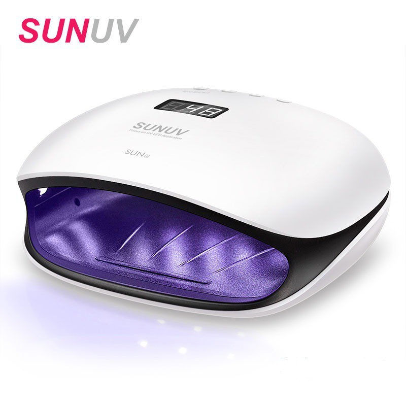 Đèn sấy khô móng tay 59S & SUNUV SUN4 UV LED có màn hình LCD chuyên nghiệp