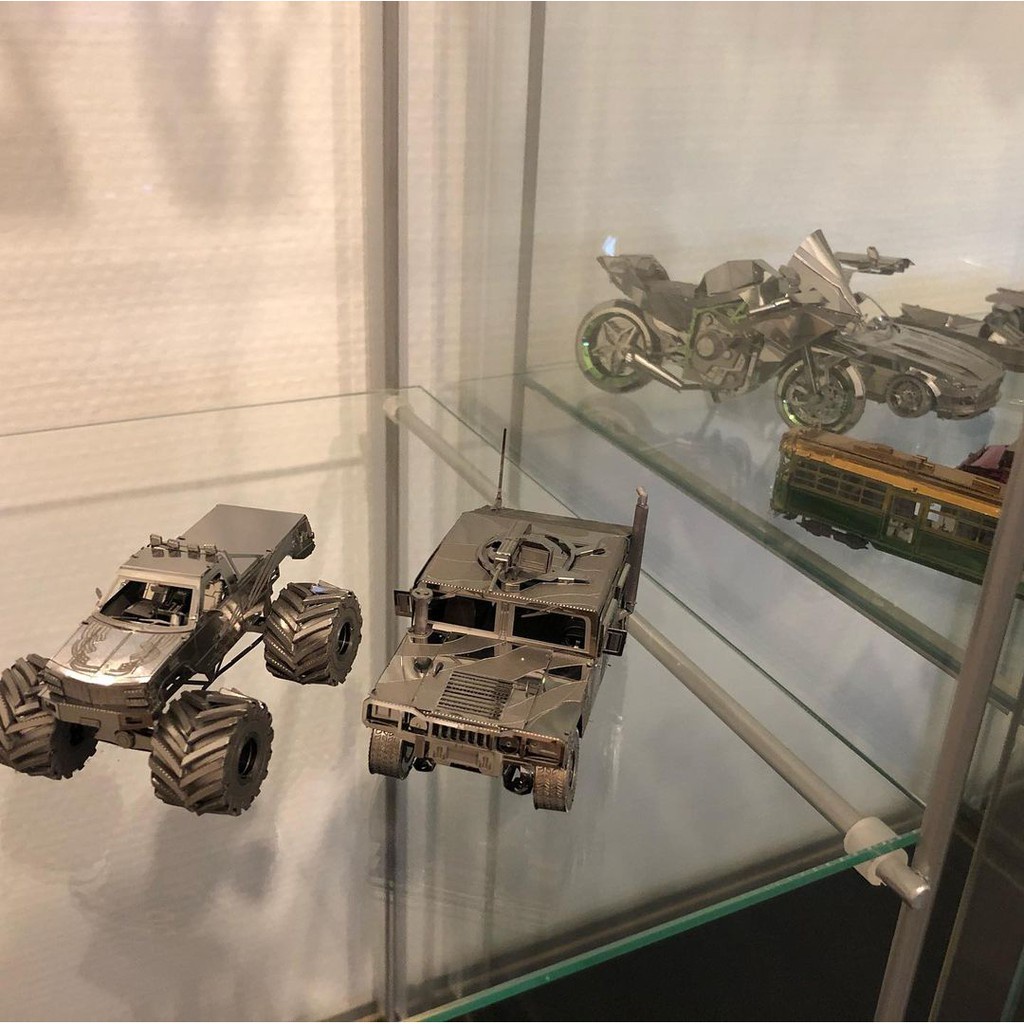 Mô Hình Lắp Ghép 3D Kim Loại Xe Quái Vật Monster Truck