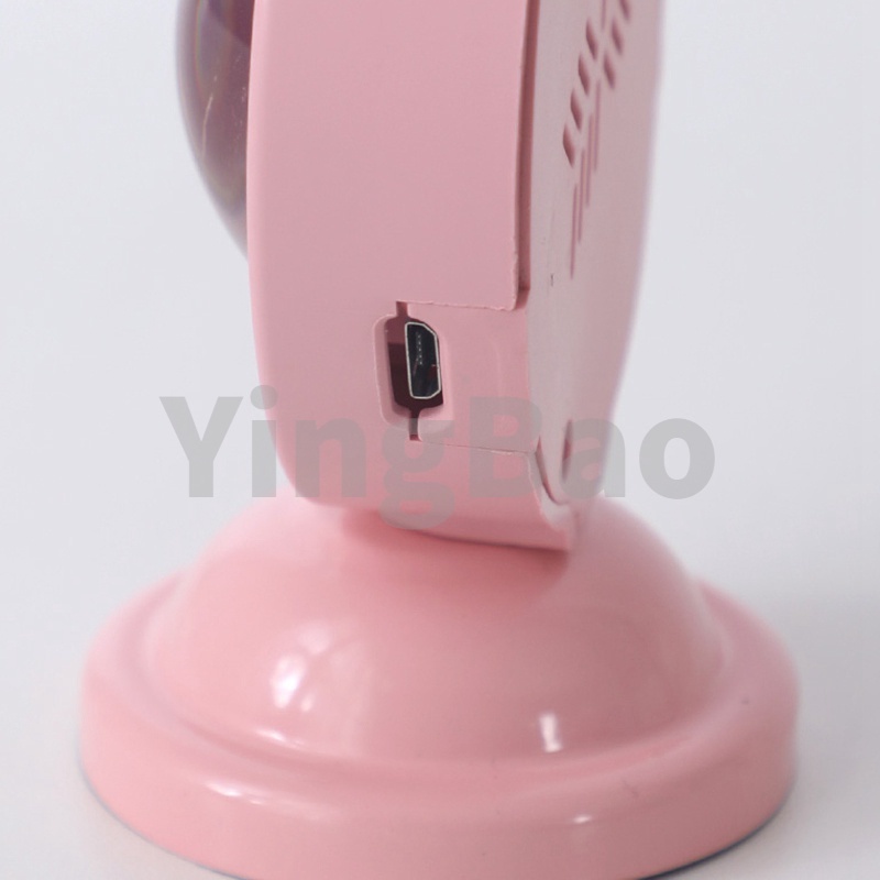 Đèn Led Chiếu Mini Để Bàn Cổng USB Màu Hồng Hoàng Hôn