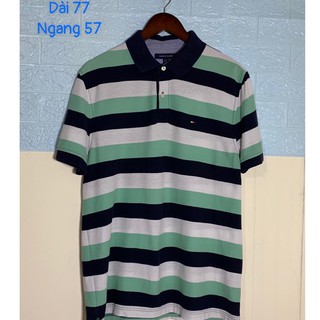 Áo thun ngắn tay có cổ polo nam hiệu TOMMY HILFIGER chính hãng secondhand