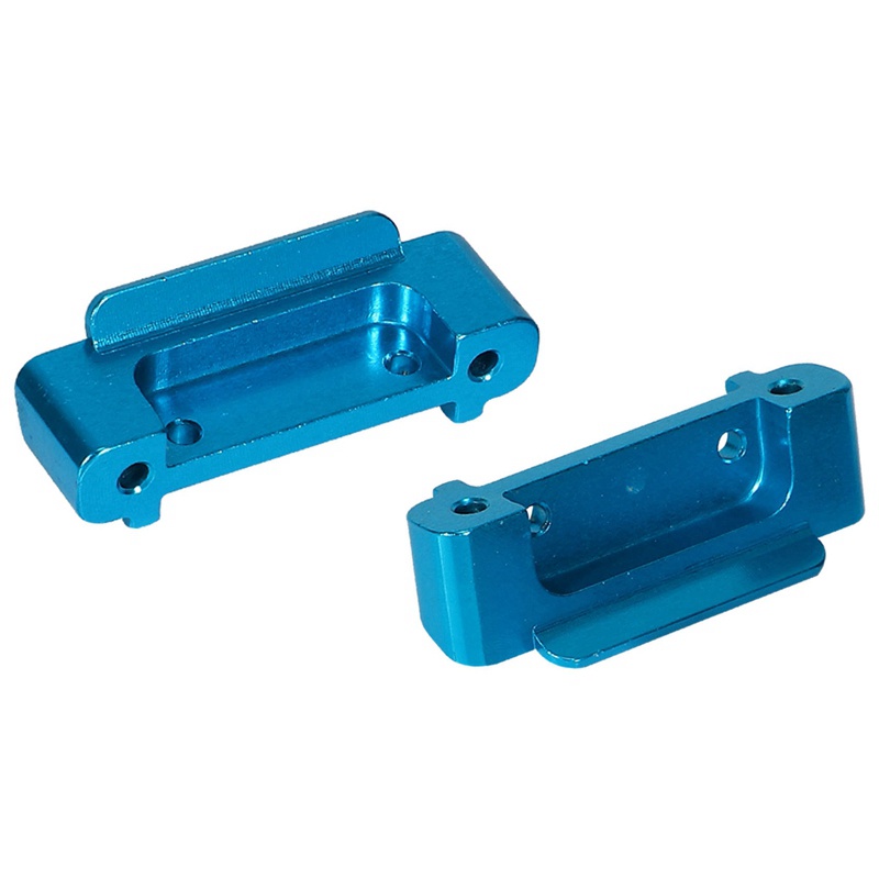 Set 2 Thanh Cản Trước / Sau Màu Xanh Dương Nâng Cấp Cho Xe Hơi Đồ Chơi Wltoys A959-B A969-B A979-B