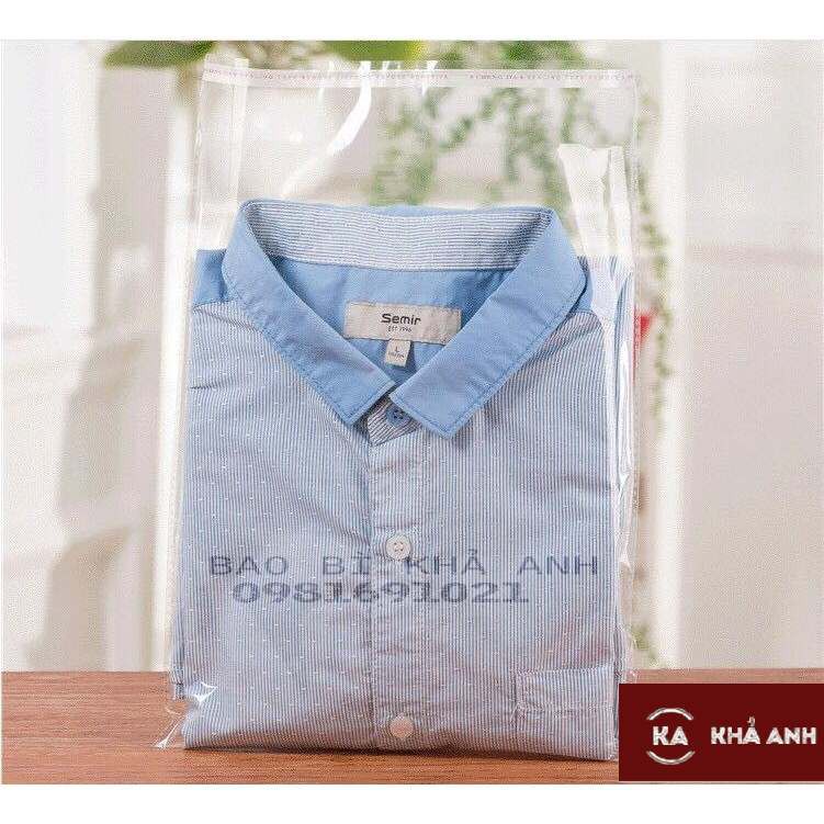 🍧🍧 1 KG Bọc Kiếng Keo Đựng Quần Áo - TÚI NILON CÓ KEO DÁN - KD1598 | BigBuy360 - bigbuy360.vn