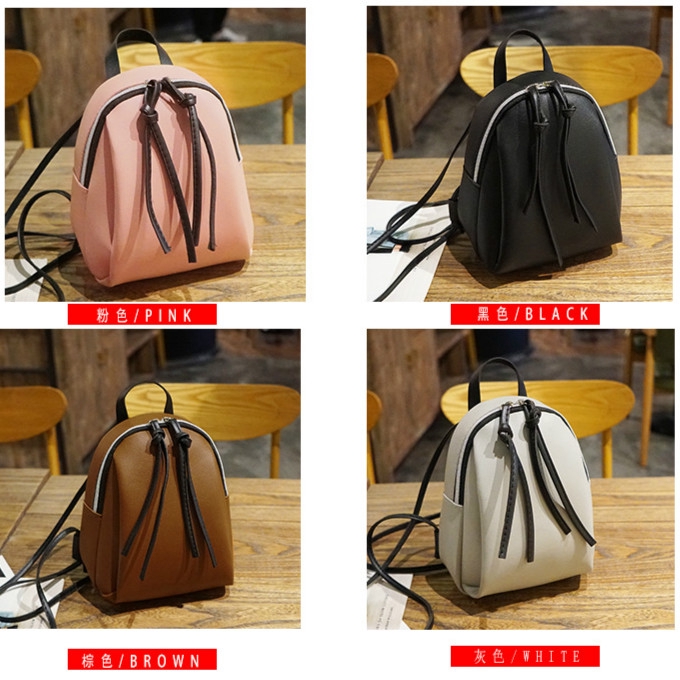 Ba lô đeo vai nhỏ gọn phong cách Hàn Quốc năng động cho nữ