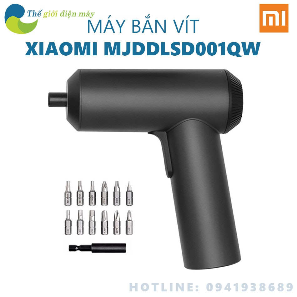 Máy bắn vít điện Mijia Xiaomi 12 đầu bắn, pin 2000mah