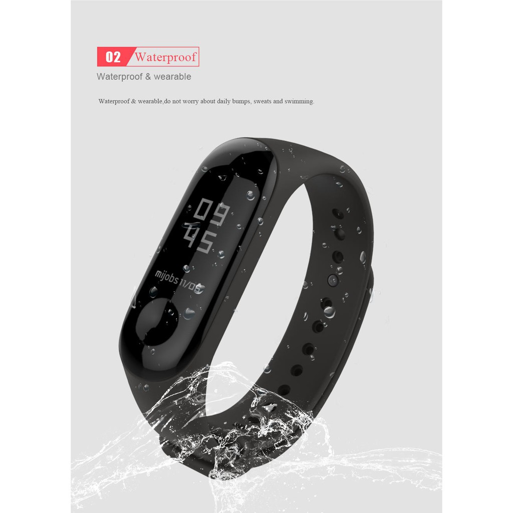 Dây đeo silicon 19 màu cho Xiaomi Mi Band 3 Miband 3 4